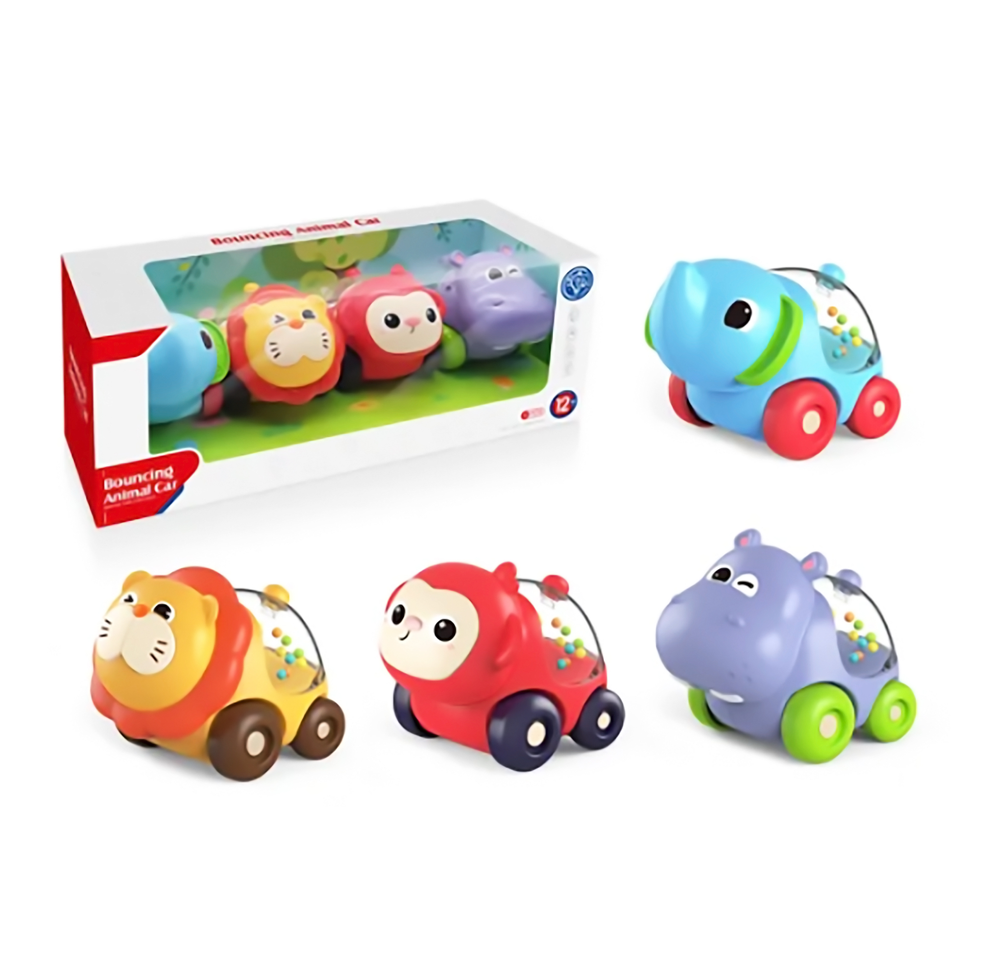 Foto 1 | Carritos de Animales para Bebé Huanger Toymark