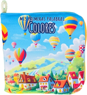 Foto 5 | Libro De Tela Para Bebés Luulu-mis Primeras Palabras-colores-juguete Educativo Para Recién Nacidos.