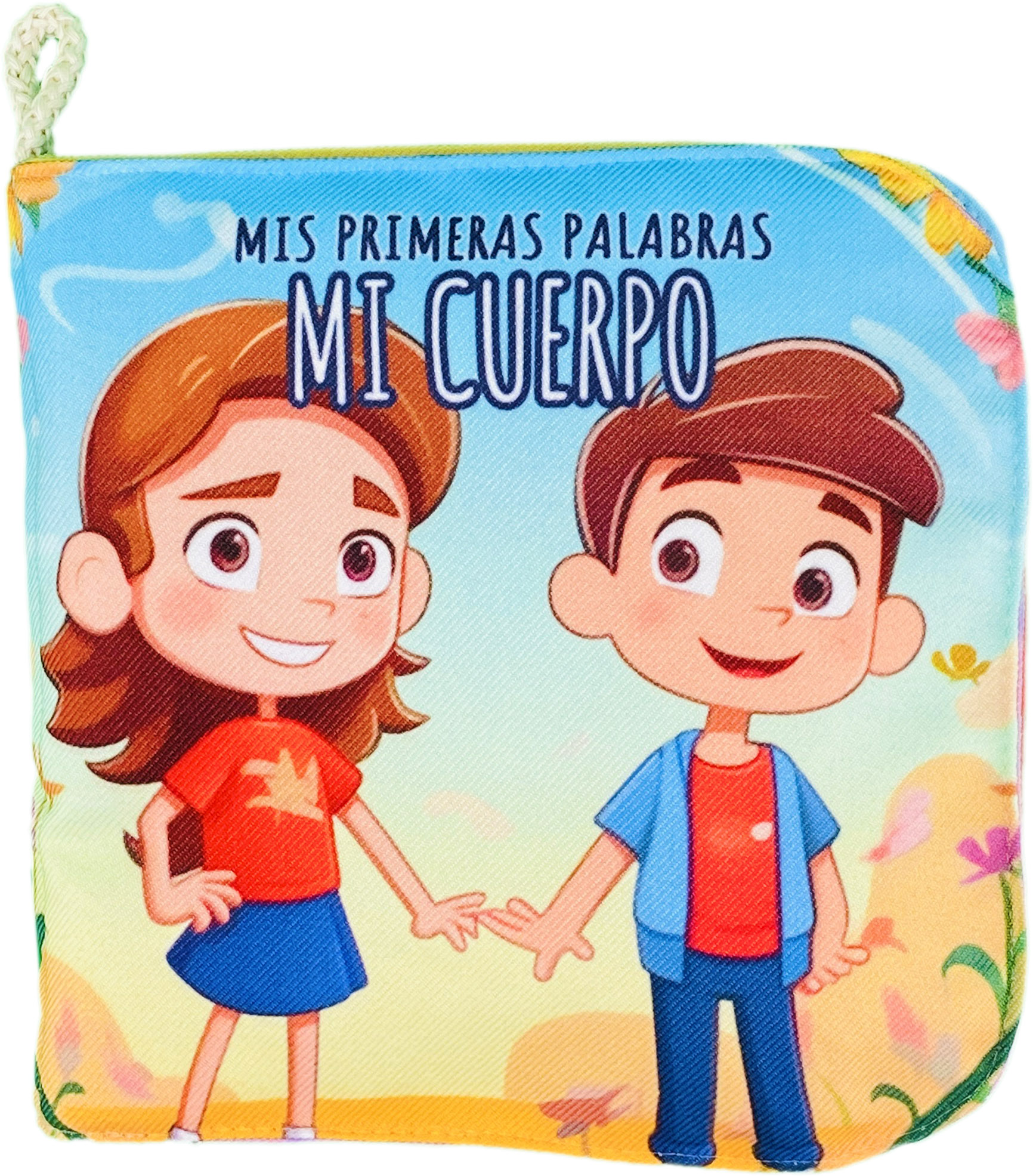 Foto 6 pulgar | Libro De Tela Para Bebés Luulu-mis Primeras Palabras-cuerpo -juguete Educativo Para Recién Nacidos.