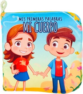 Foto 5 | Libro De Tela Para Bebés Luulu-mis Primeras Palabras-cuerpo -juguete Educativo Para Recién Nacidos.