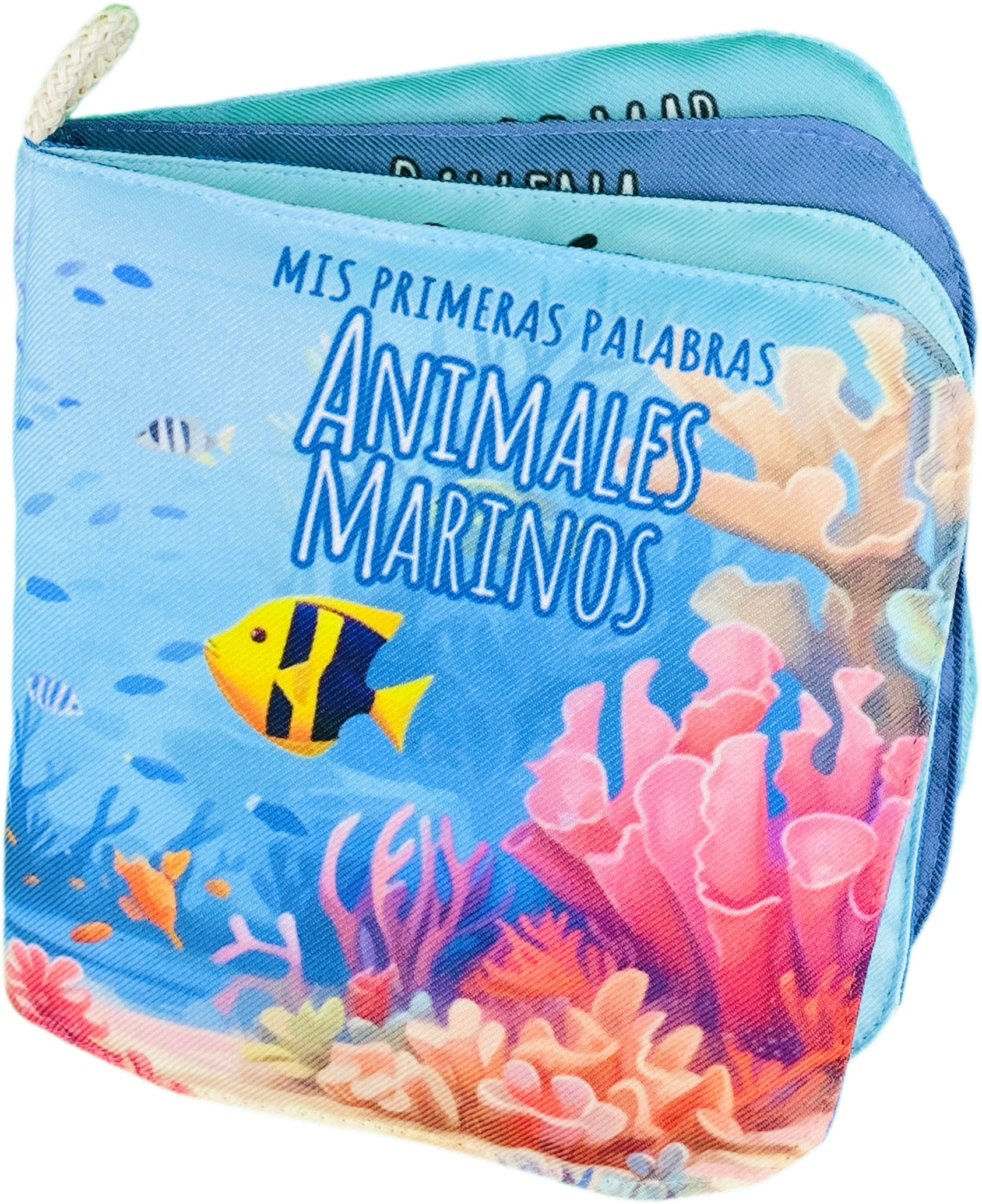 Foto 1 | Libro De Tela Para Bebés Luulu-mis Primeras Palabras-mar-juguete Educativo Para Recién Nacidos.