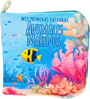 Foto 5 | Libro De Tela Para Bebés Luulu-mis Primeras Palabras-mar-juguete Educativo Para Recién Nacidos.