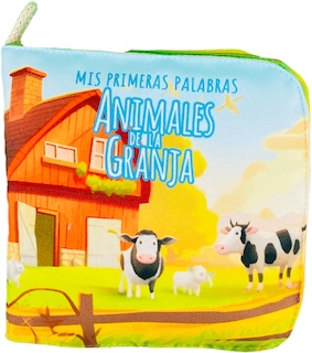 Foto 5 | Libro De Tela Para Bebés Luulu -mis Primeras Palabras-granja -juguete Educativo Para Recién Nacidos.