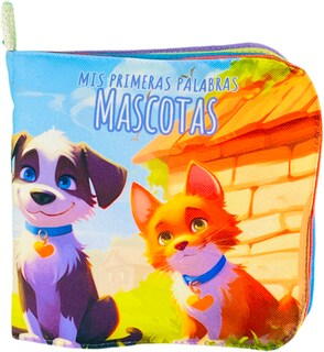 Foto 5 | Libro De Tela Para Bebés Luulu- Mis Primeras Palabras-mascotas -juguete Educativo Para Recién Nacidos.