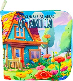 Foto 5 | Libro De Tela Para Bebés Luulu -mis Primeras Palabras-familia -juguete Educativo Para Recién Nacidos.