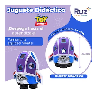 Foto 3 | Juguete Preescolar Didáctico Ruz Disney Ludy (shape Shorter Buzz Lightyear Multicolor)