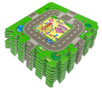 Foto 1 | Foamy Piso Infantil Didáctico De Carretera Niños Y Bebes
