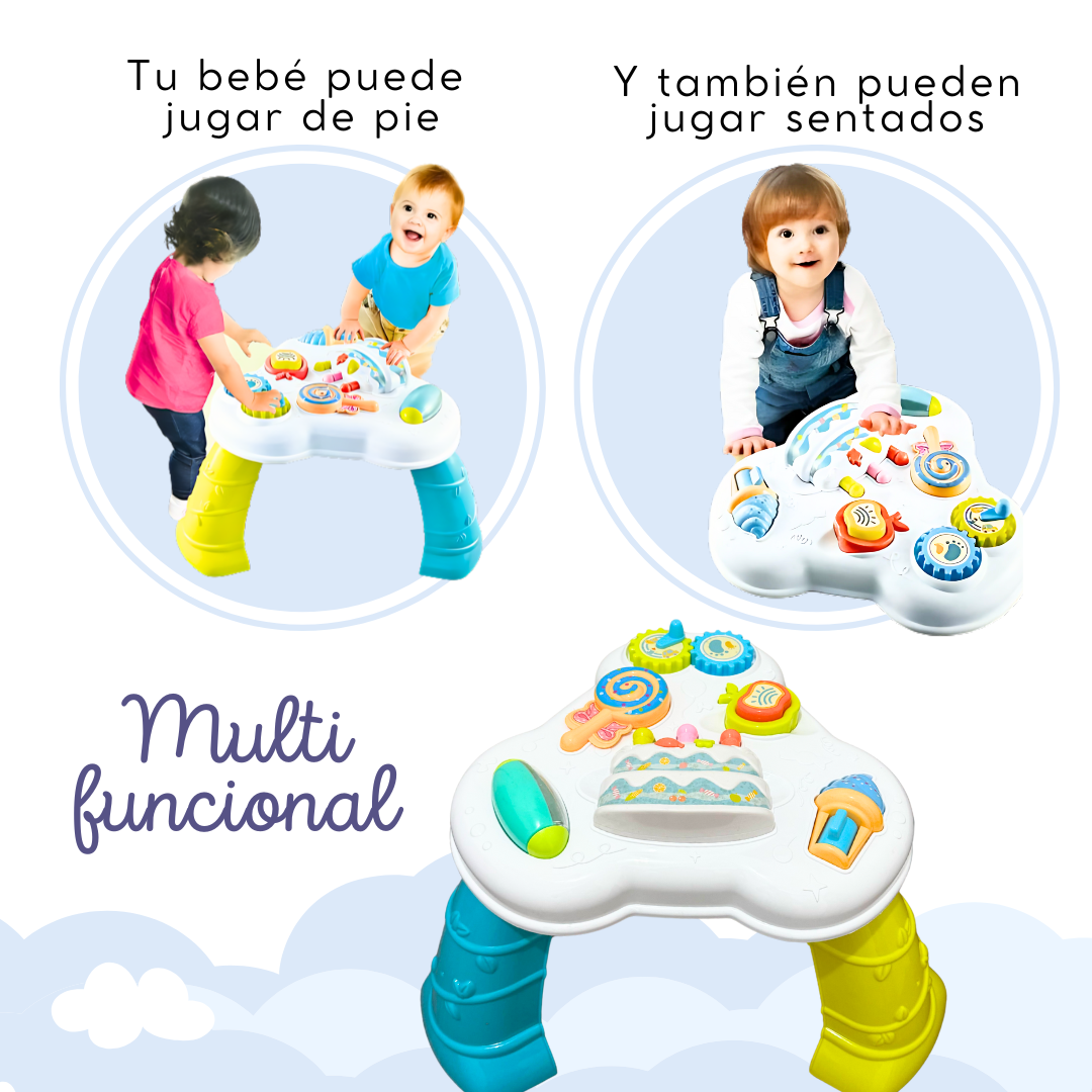 Foto 5 pulgar | Tablero Didáctica Multifuncional Para Bebé Con Luces Y Sonidos