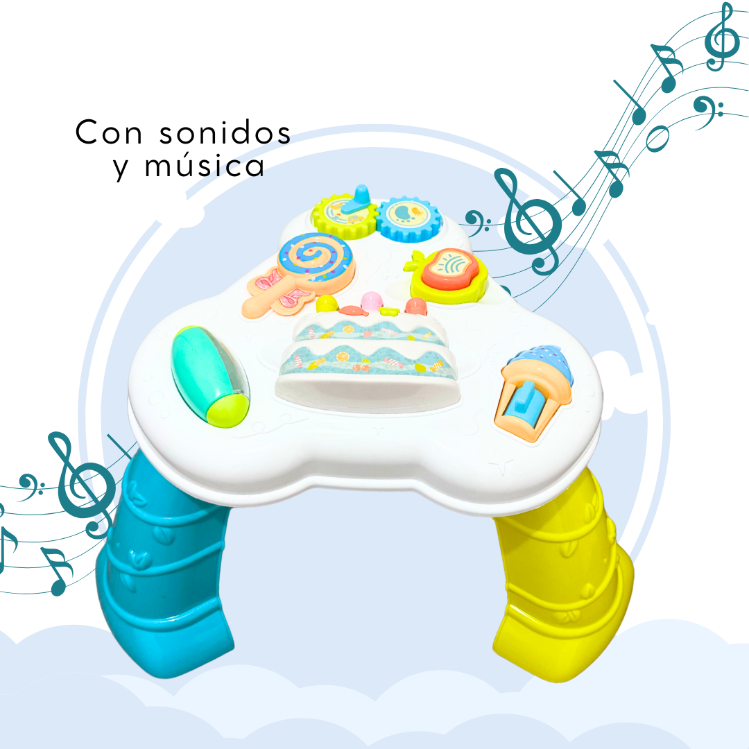 Foto 6 pulgar | Tablero Didáctica Multifuncional Para Bebé Con Luces Y Sonidos