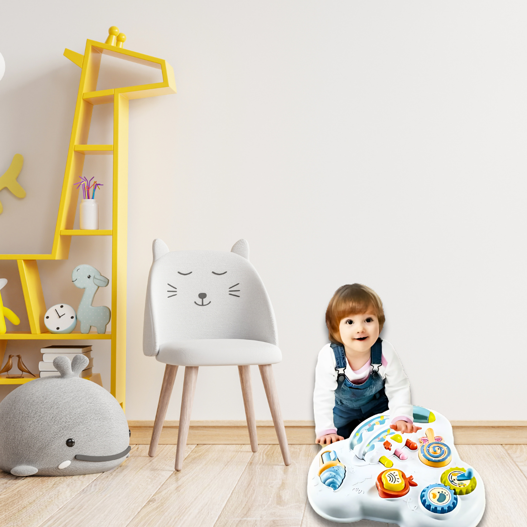 Foto 6 | Tablero Didáctica Multifuncional Para Bebé Con Luces Y Sonidos