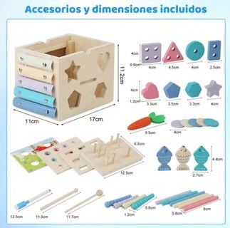 Foto 3 | 10 Xtellar En 1 Juguetes A Niños Didáctico De Actividades