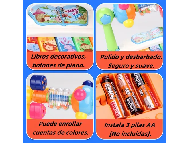 Foto 5 | Xtellar Infantil: Instrumento Musical Educativo Y Didáctico Con Piano Interactivo