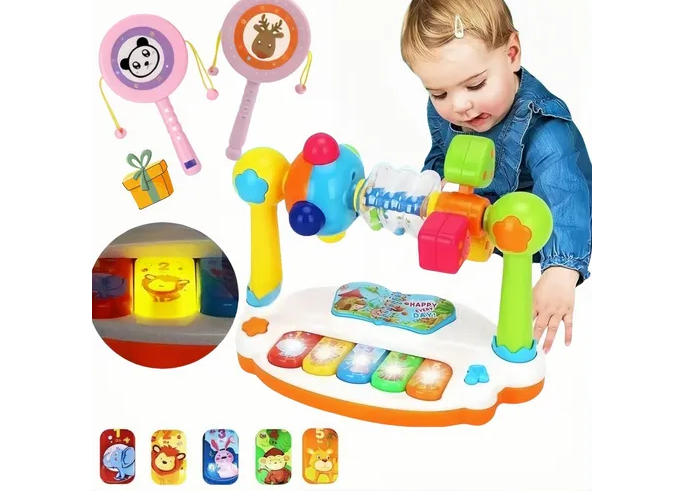 Xtellar Fantástico Piano Educativo Para Bebés Y Niños Pequeños: El Mejor Juguete Temprano De Aprendizaje Musicales