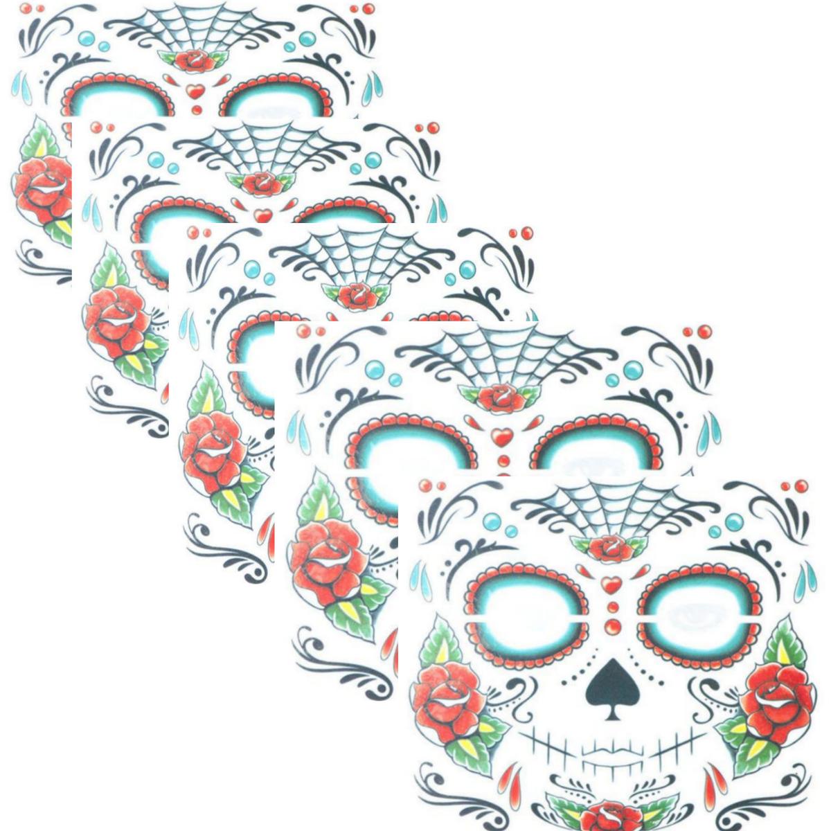 Foto 2 pulgar | Calcomanías de Calavera SmileFun MXTDC-020 5 Piezas