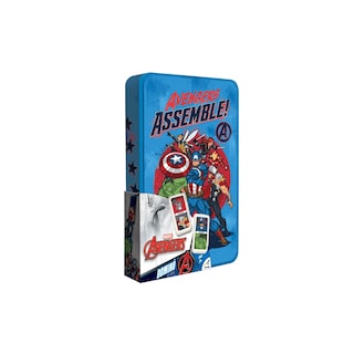 Foto 1 | Juego de Dominó de Avengers en Caja Metálica para Niños