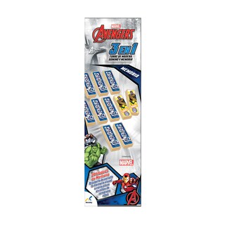 Foto 2 | Juego de Dominó Mediano Avengers en Caja - Diviértete con tus personajes favoritos