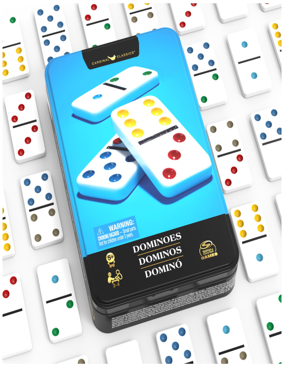 Foto 4 | Spin Master Games, Dominó + Termo De Agua Güish