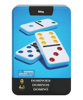 Foto 1 | Dominó Belug Doble 6 Con 28 Fichas Colores