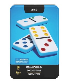Foto 1 | Dominó Lab.g Doble 6 Con 28 Fichas Colores