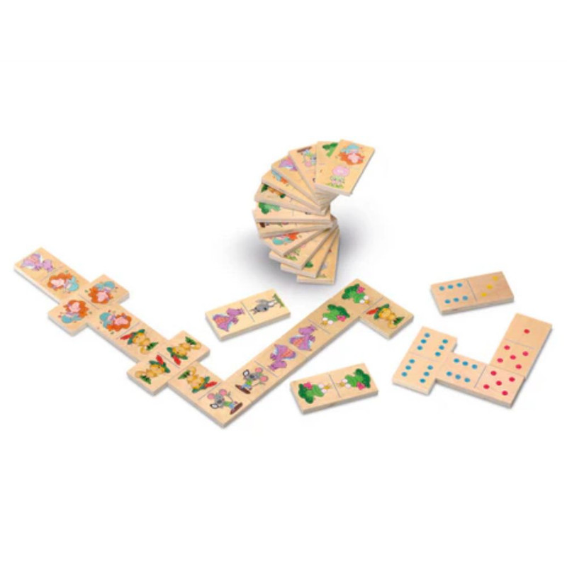 Foto 4 pulgar | Domino Kids Xl | Fichas Grandes Para Niños Pequeños +3 Años