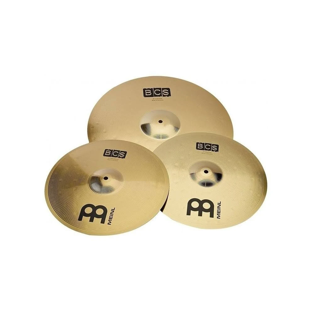 Set de Platillos Meinl 14, 16 Y 18 Pulgadas Bcs141618