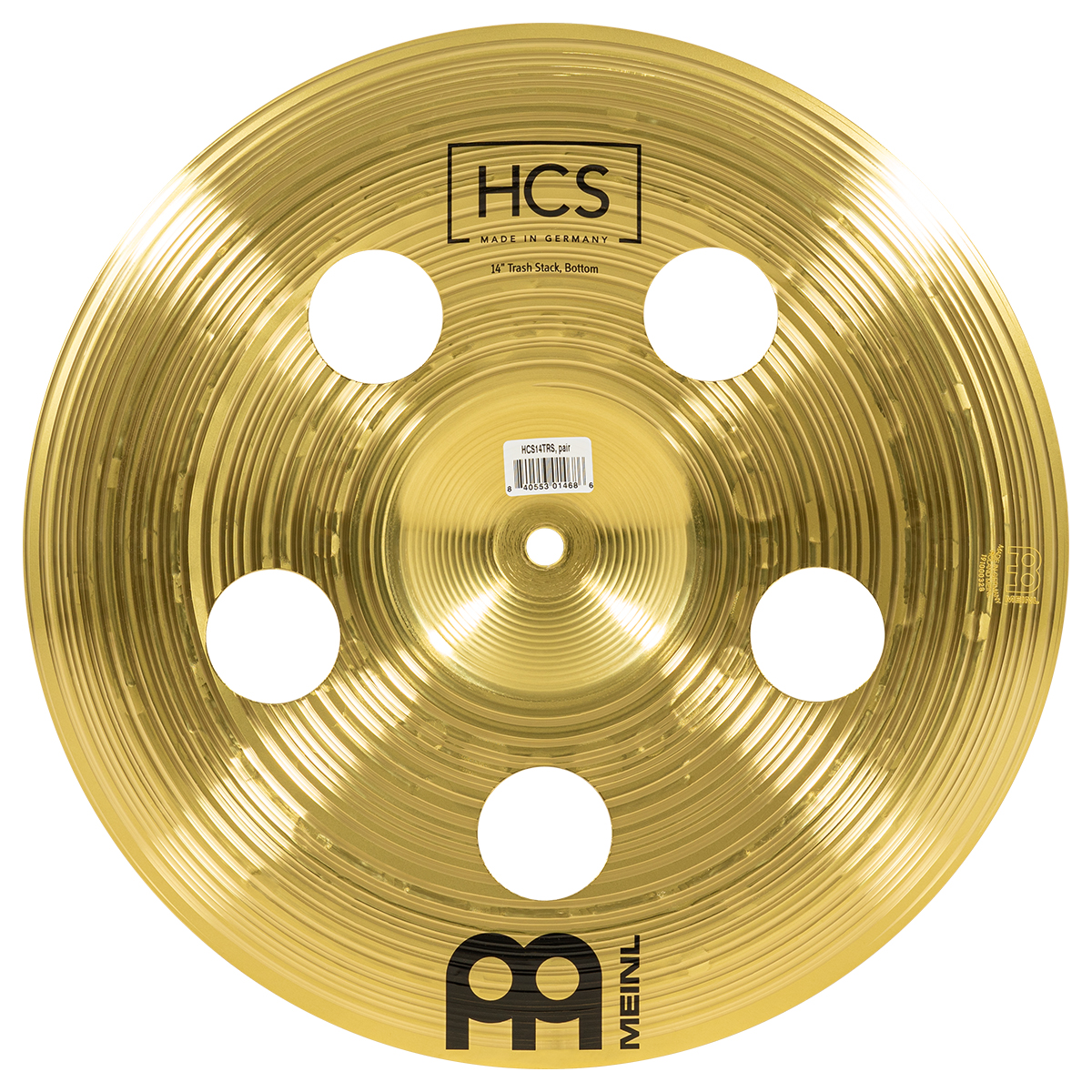 Foto 4 pulgar | Platillo Trash Stack Meinl Hcs14trs color Dorado 14 Pulgadas