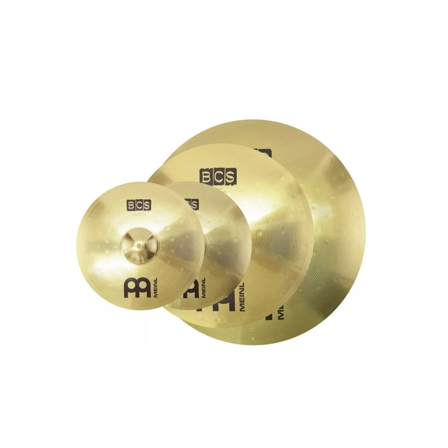 Foto 3 pulgar | Set de Platillos Meinl Bcs141620 color Dorado de 14/16 y 20 Pulgadas