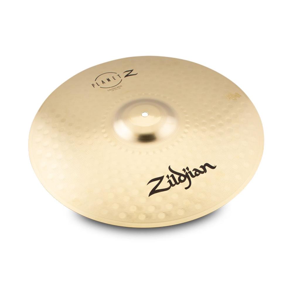 Platillo Crash Ride ZILDJIAN ZP18CR color Dorado Serie Planet Z 18"