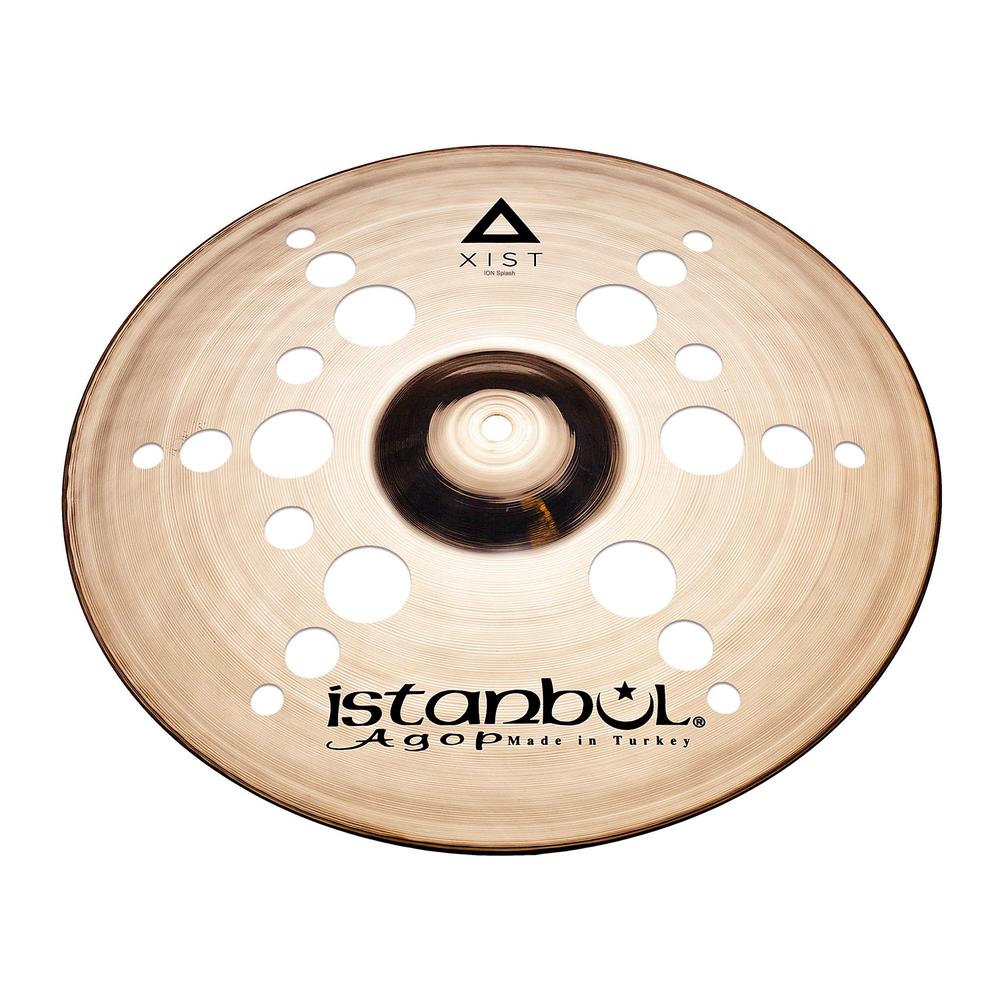 Platillo Splash De 8” Agop Xist Ion Istanbul Xispb8 Color Dorado Sonido Trashy