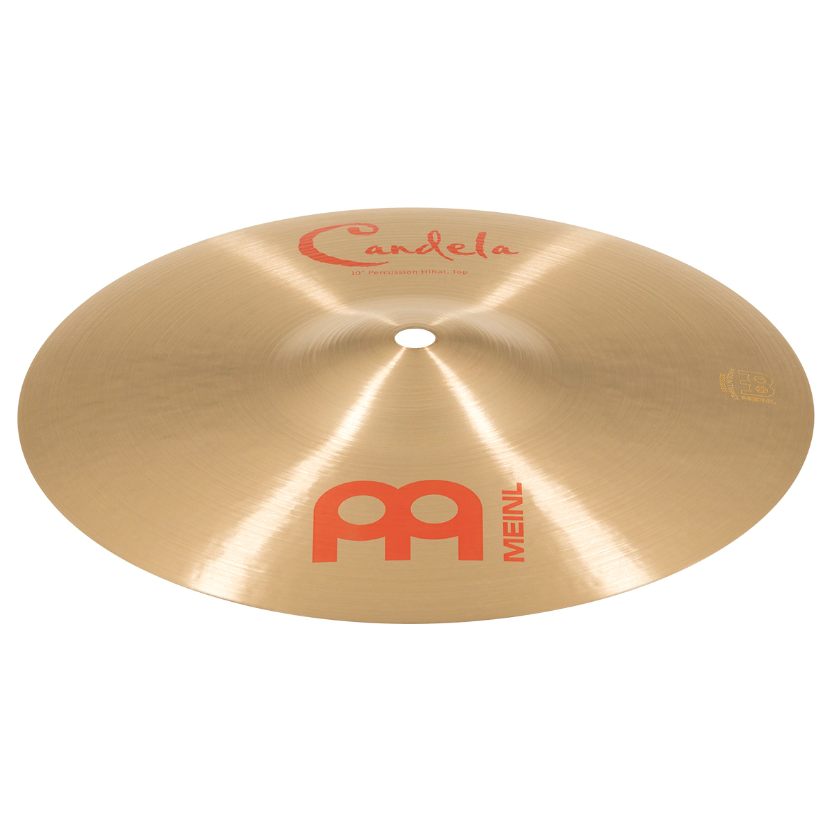 Meinl Ca10ph Hi-hat Platillo 10 Pulgadas Candela Batería