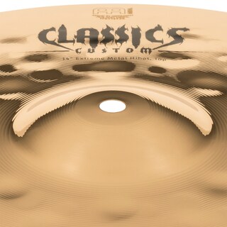 Foto 2 | Meinl Cc14emh-b Platillo Hi Hats 14 Pulgadas P/ Batería