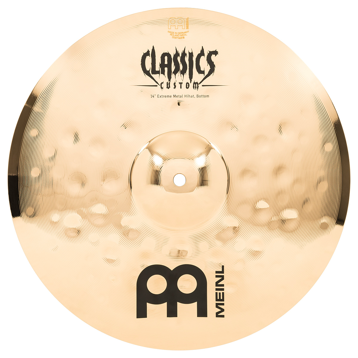 Foto 6 | Meinl Cc14emh-b Platillo Hi Hats 14 Pulgadas P/ Batería