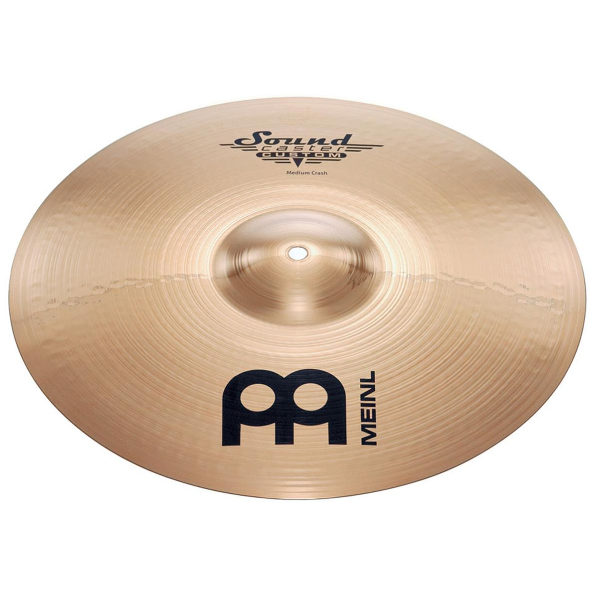 Meinl Sc17mc-b Crash Platillo 17 Pulgadas Sound Caster Color Dorado