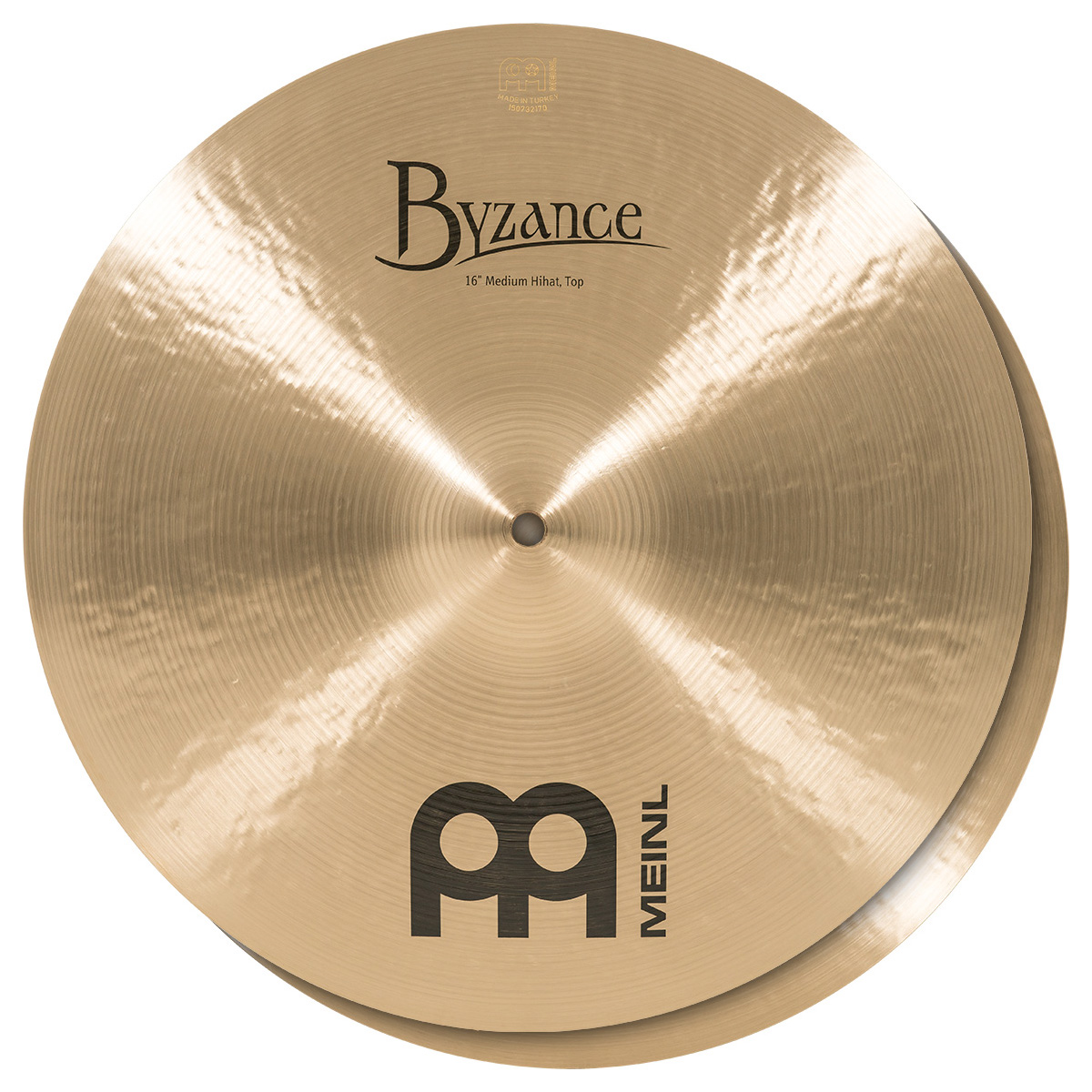 Platillo Meinl 16" Hi-hats Byzance para Batería