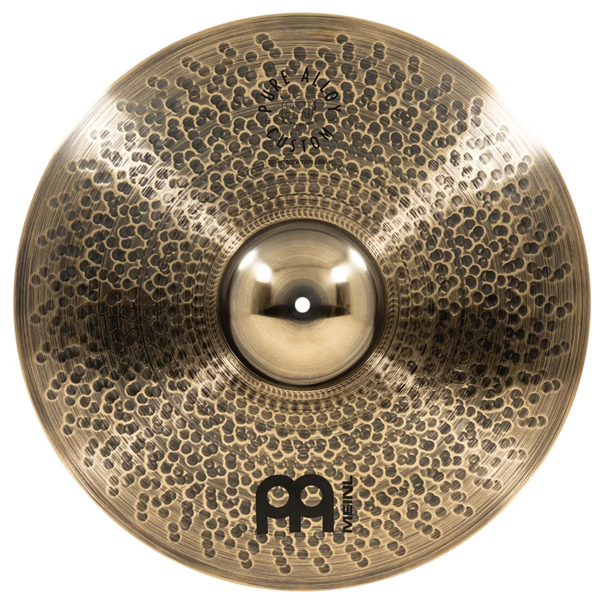 Meinl Pac20mtc Platillo Medium Thin Crash 20 Pulgada Batería