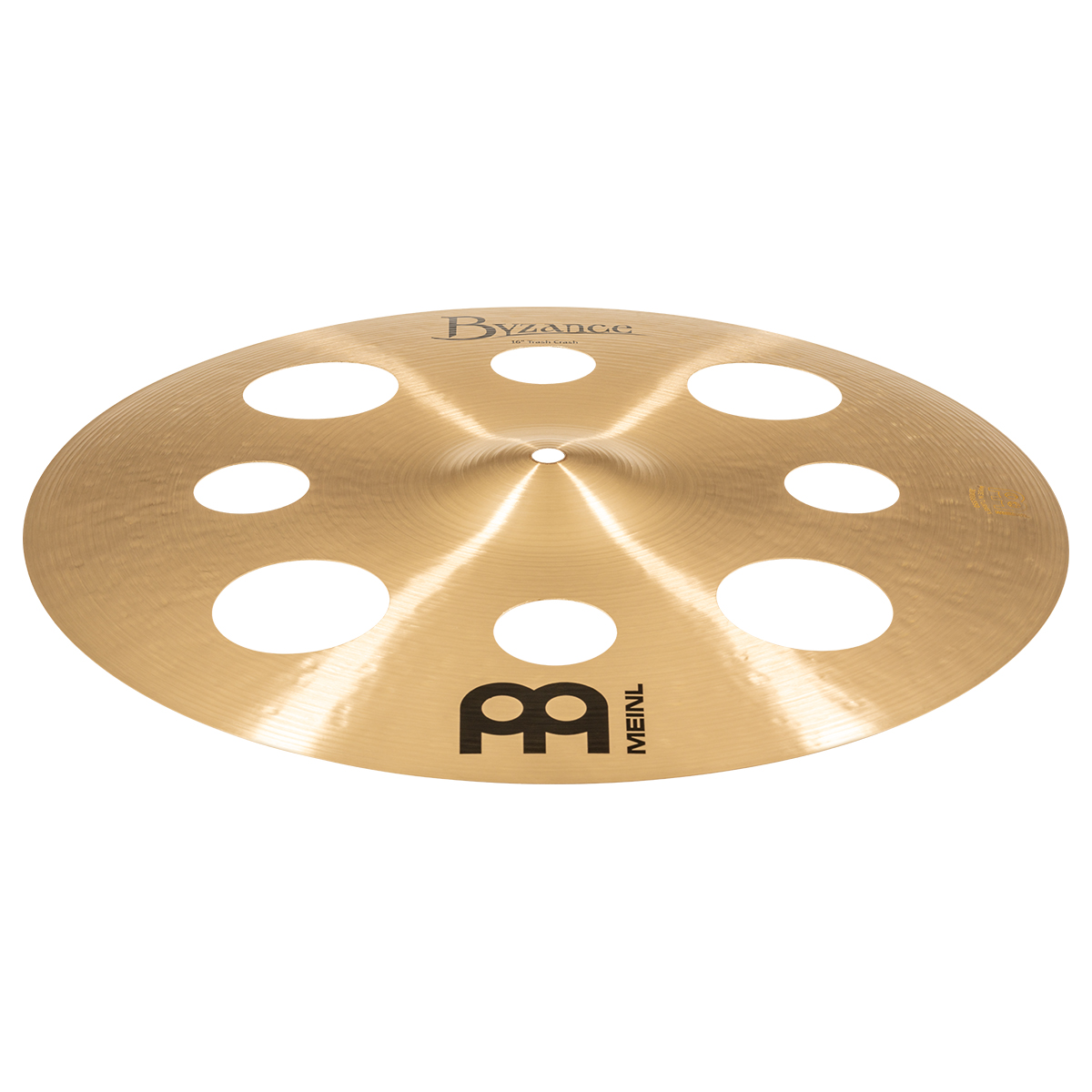 Platillo 16 Pulgadas Byzance Batería Meinl B16ttrc Trash color Dorado