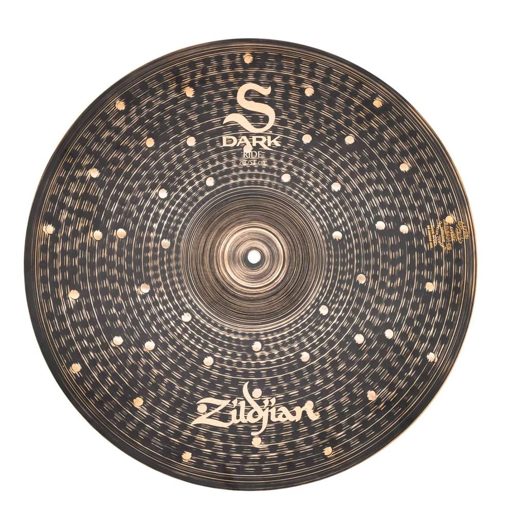 Platillo Ride 20” Serie S Dark Zildjian SD20R Color Dorado Oscuro B12