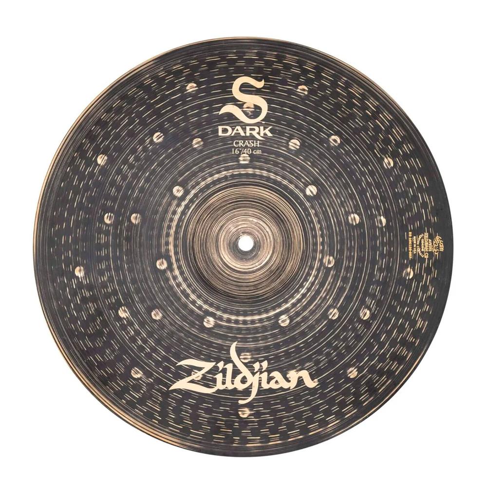 Platillo Crash 16” ZILDJIAN SD16C Dorado Oscuro Serie S Dark