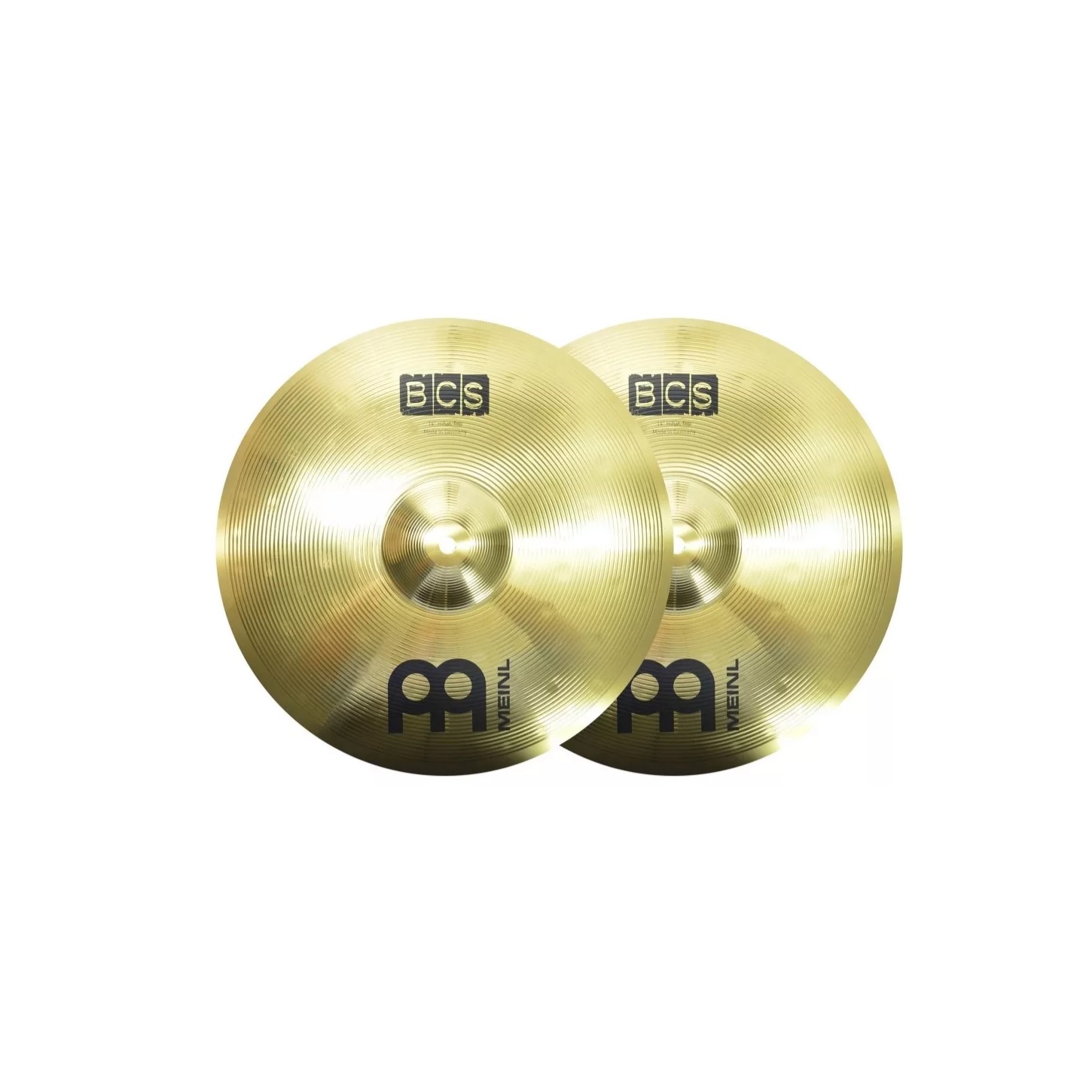 Platillos para Batería Meinl Bcs14h Par Hi Hats 14 Contratiempos