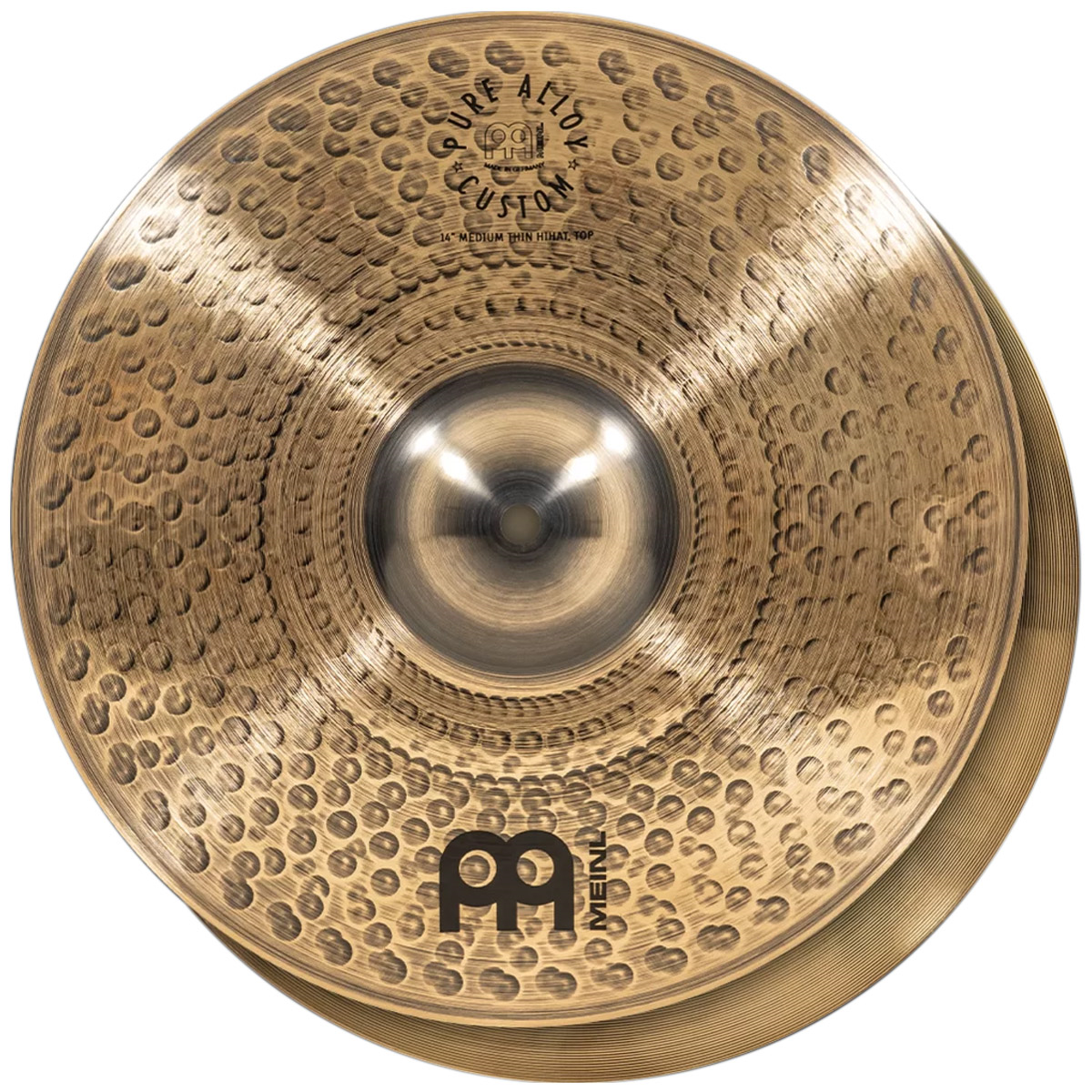 Foto 2 pulgar | Platillo 14" Meinl Pac14mth Medium Thin Hit-hat  Dorado