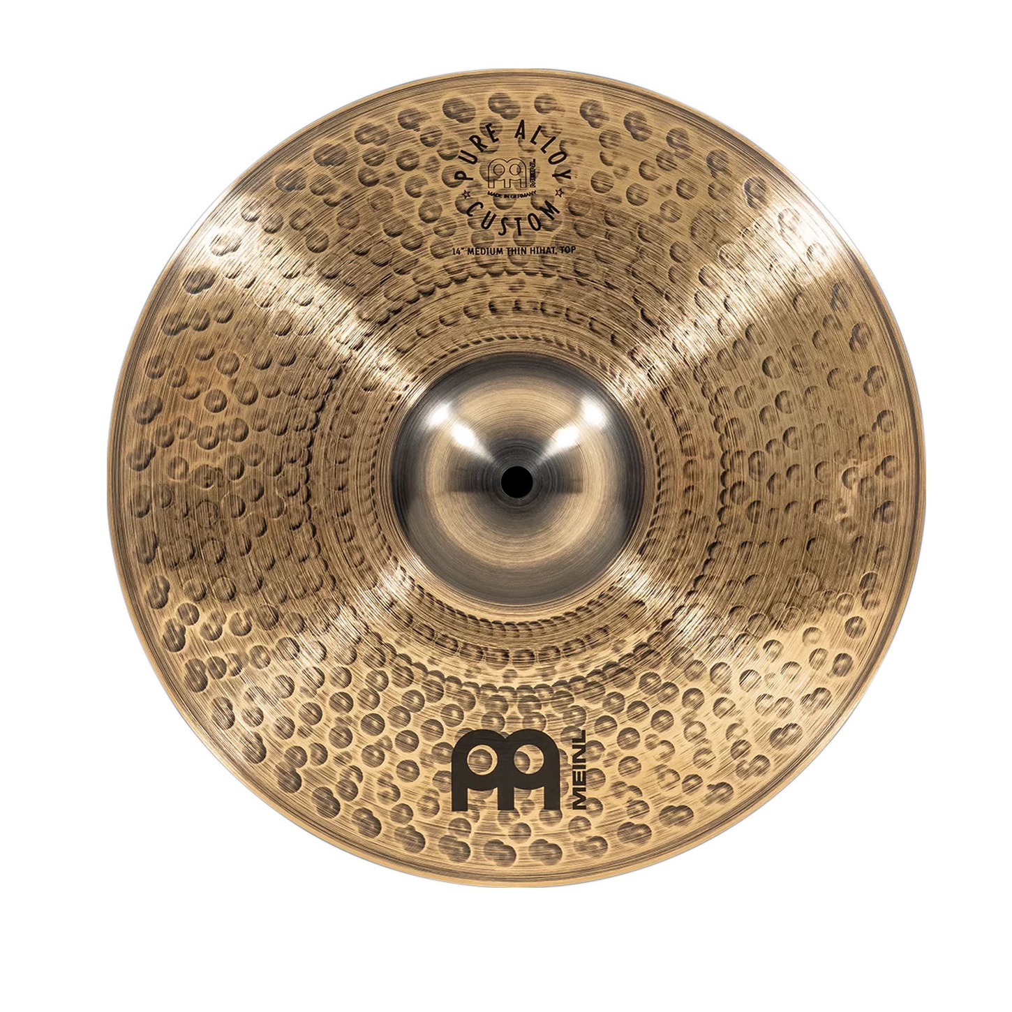 Foto 3 pulgar | Platillo 14" Meinl Pac14mth Medium Thin Hit-hat  Dorado