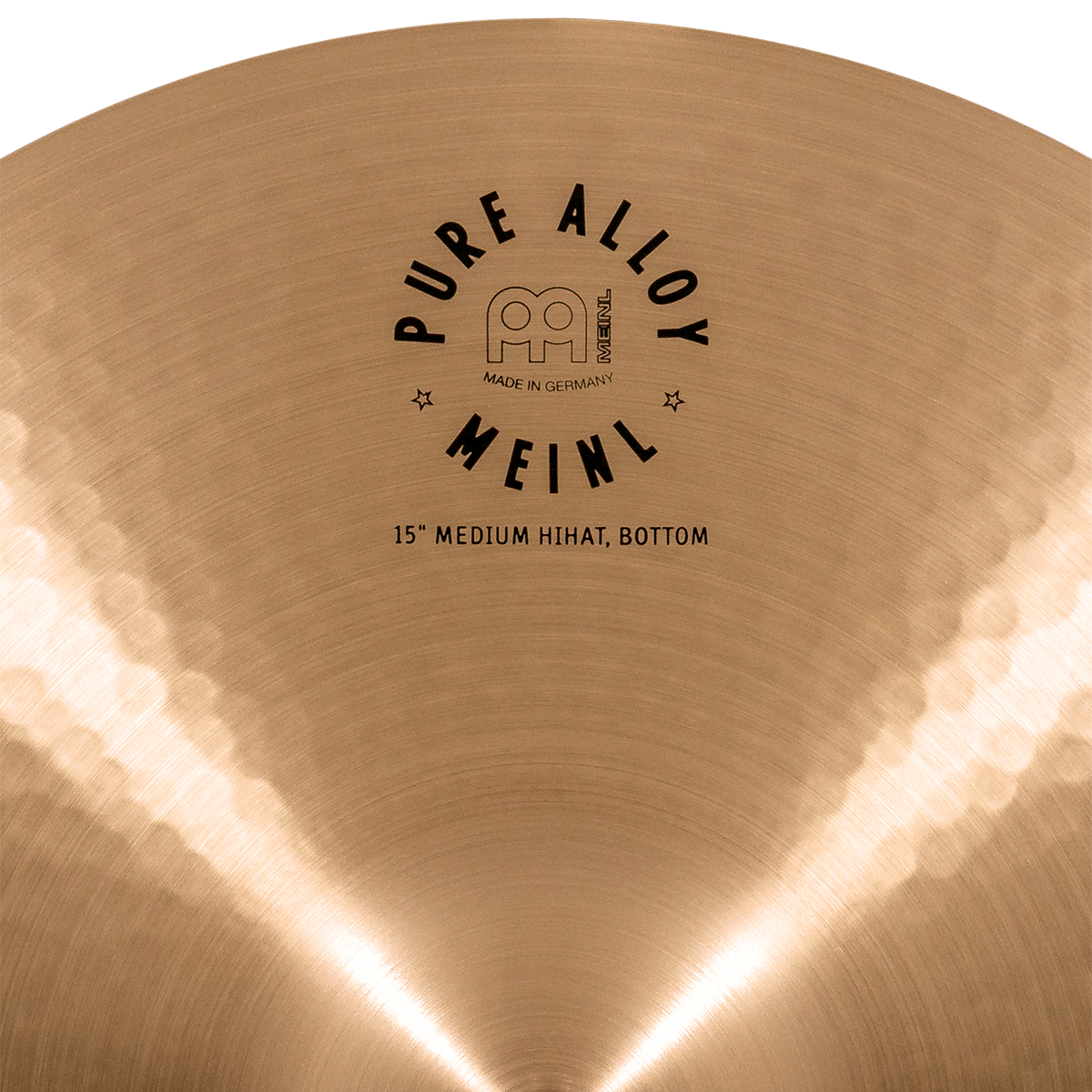 Foto 6 pulgar | Platillo Meinl Pa15mh Hi-hats 15" Pure Alloy Batería