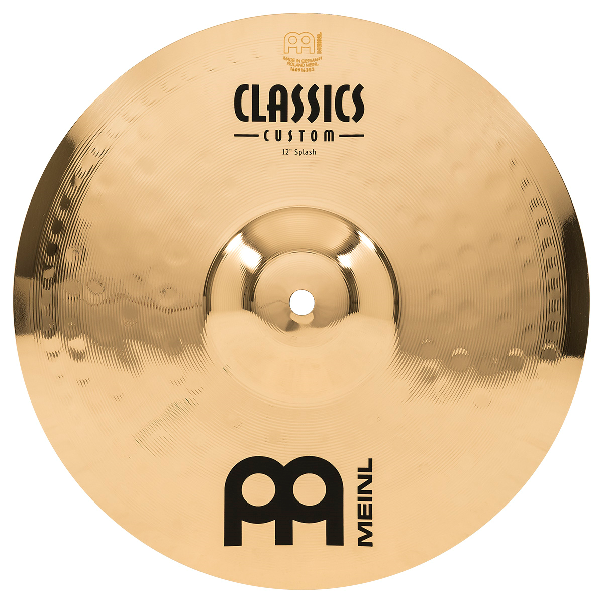 Platillo 12 Pulgadas para Batería Meinl Cc12s-b Splash
