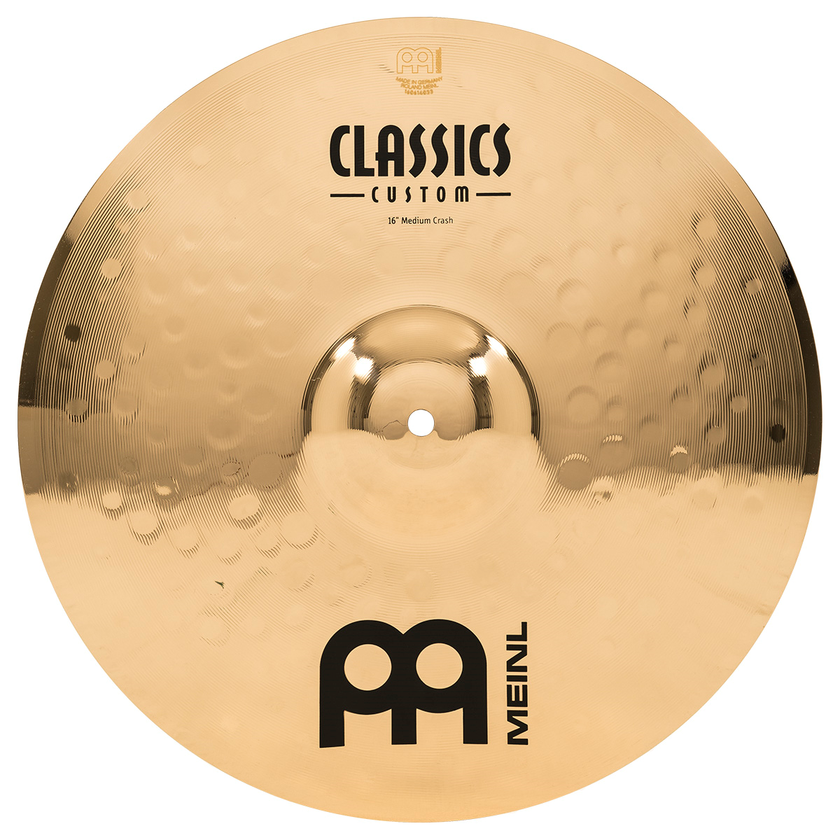 Meinl Cc16mc-b Platillo Medium Crash 16 Pulgadas P/ Batería