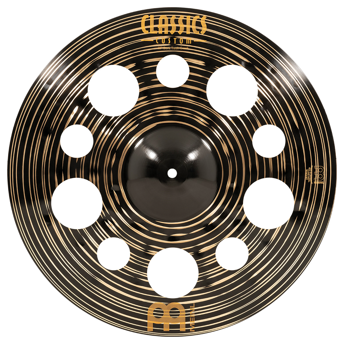 Platillo Dark Trash Meinl Cc18datrc 18 Pulgadas para Batería