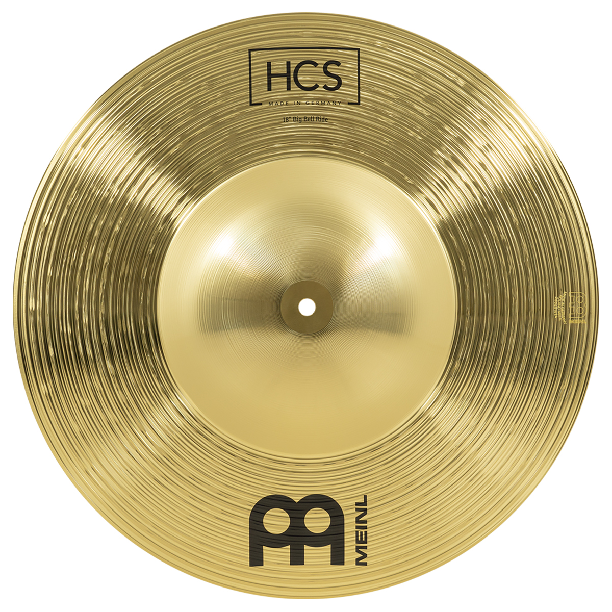 Platillo Campana Ride Meinl Hcs18bbr 18 Pulgadas para Batería