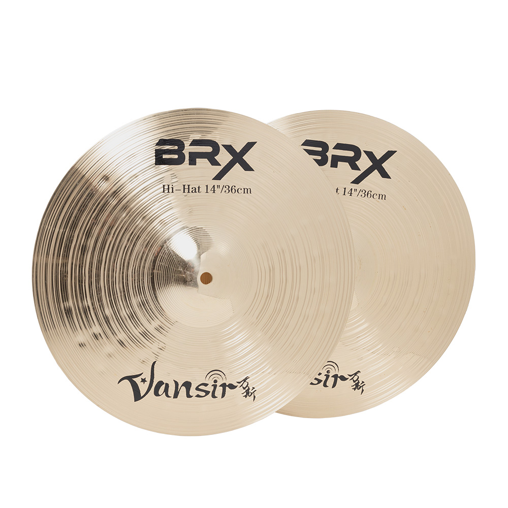 Platillos Hi-hats 14 Vansir Brx, V-brxhh14 Gold