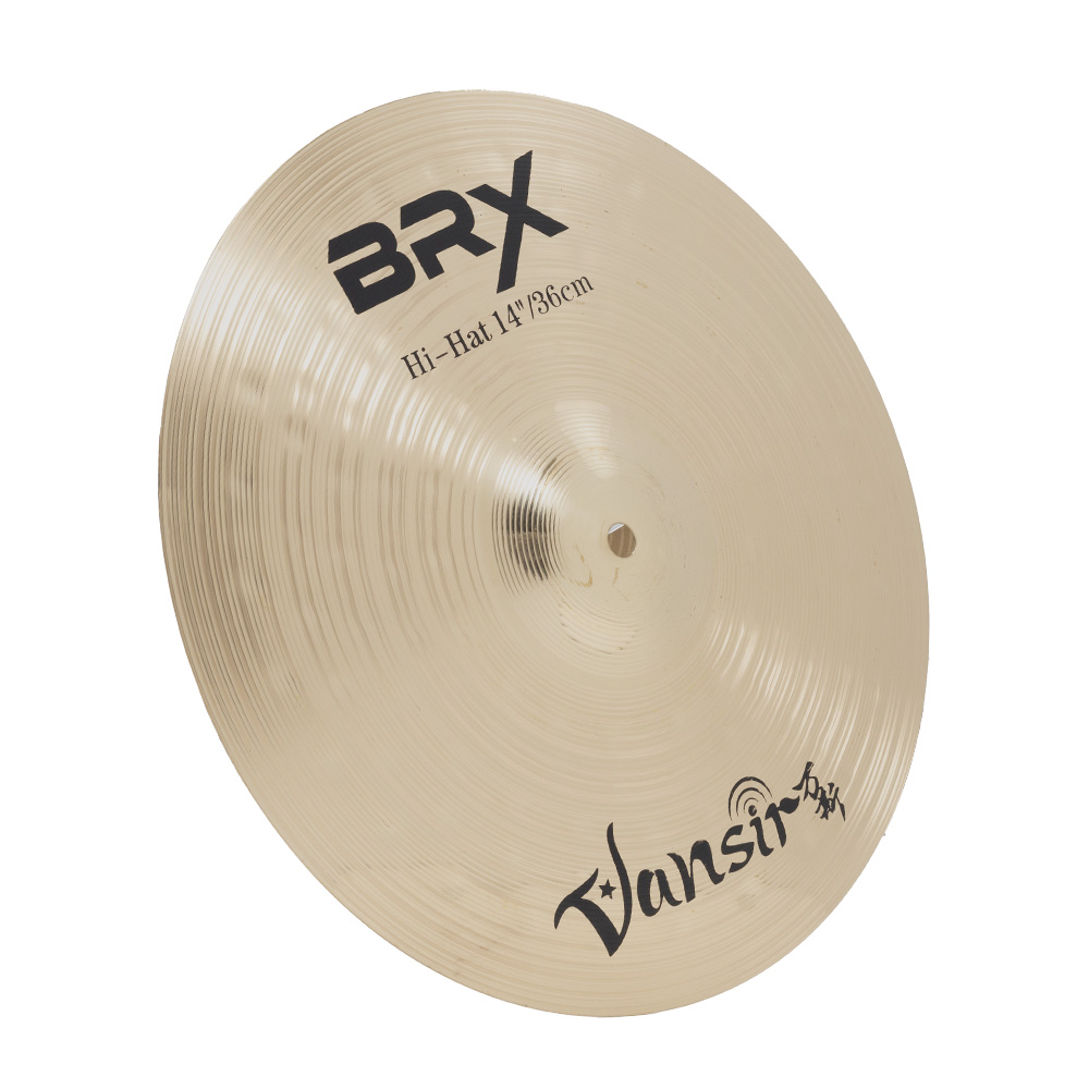 Foto 6 pulgar | Platillos Hi-hats 14 Vansir Brx, V-brxhh14 Gold