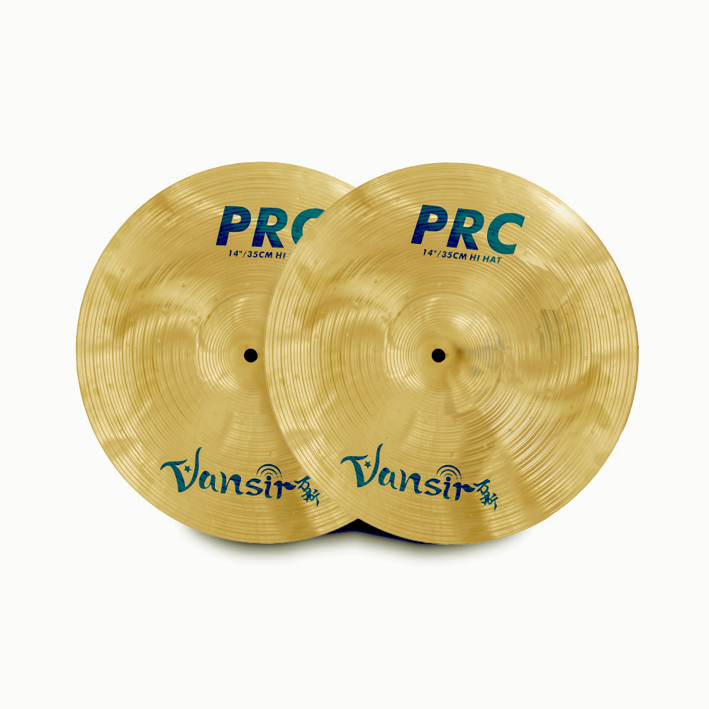 Platillos Hi-hats 14 Vansir Prc, V-prcghh14 Gold