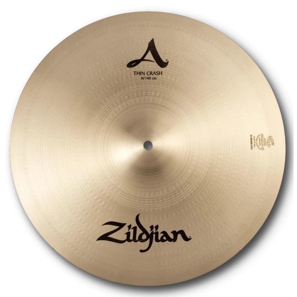 Foto 2 pulgar | Platillo Thin Crash ZILDJIAN A0223 color Dorado de 16”